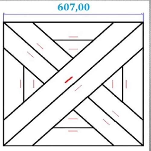 ДУБ №2-90 МОДУЛЬНЫЙ ПАРКЕТ LAB ARTE